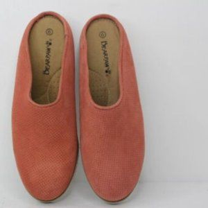 *** 2 for $30*** Jolene Suede Mule Slip On Shoes Women’s Coral Size 9